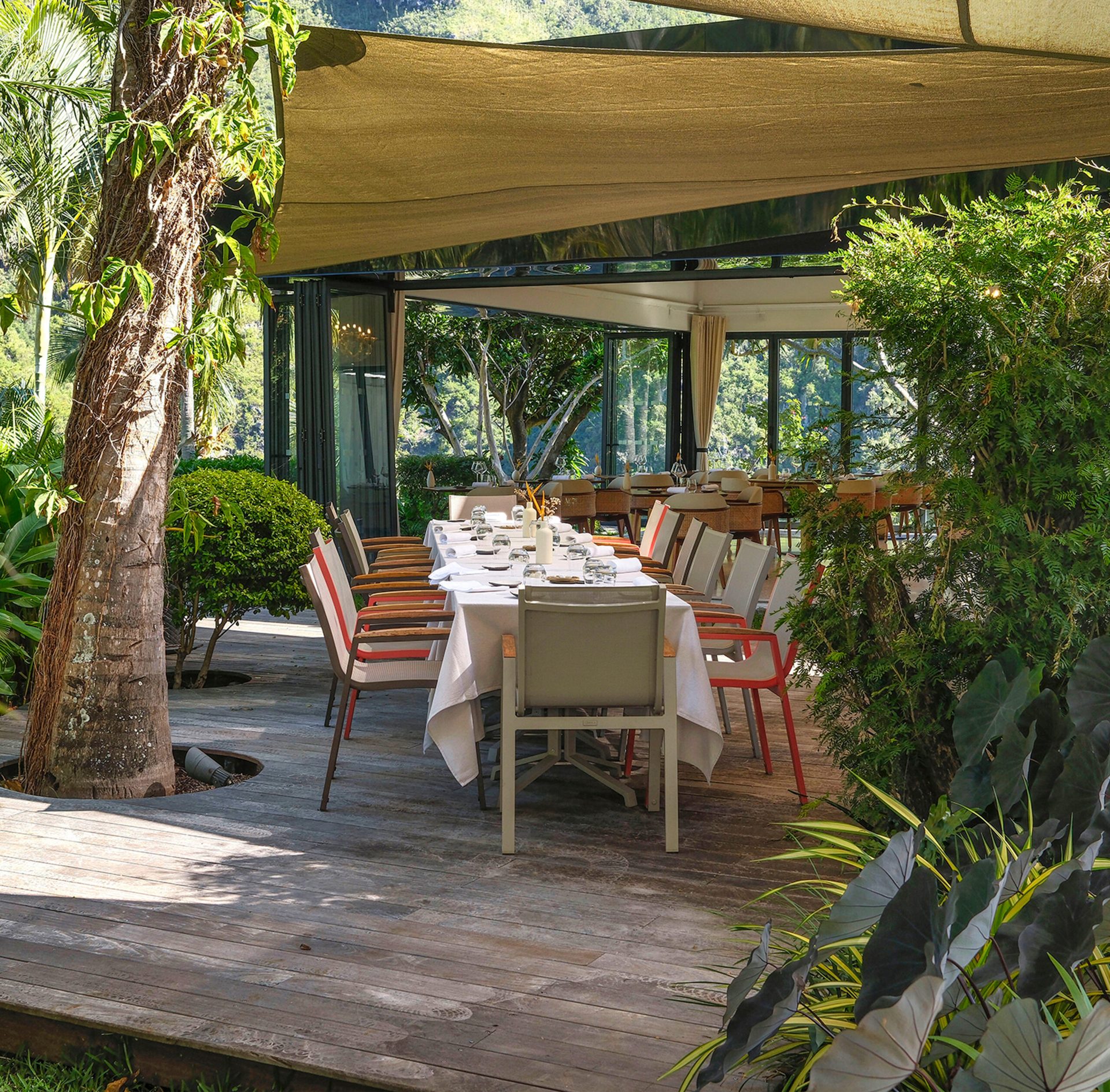 Terrasse et extérieur de Villa Fleurié, Bellepierre