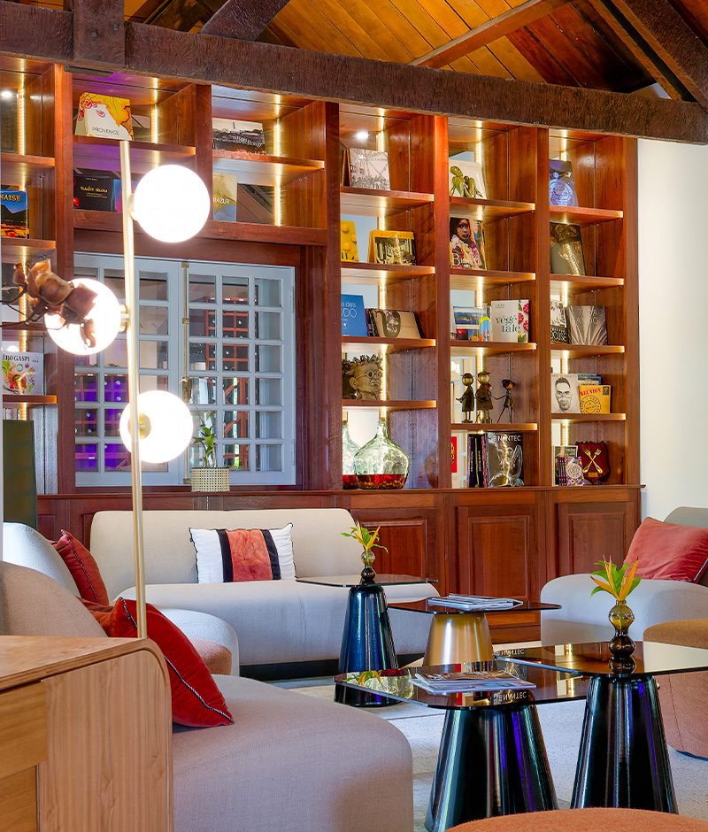 Décoration intérieure réalisée par les artisans réunionnais - Villa Fleurié